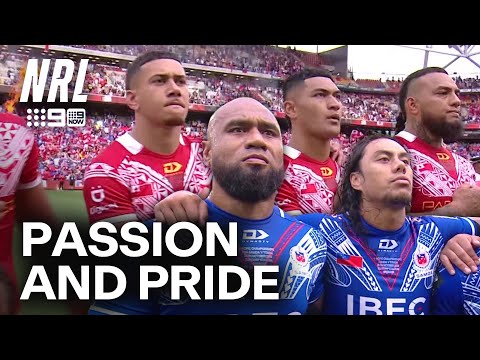 The FULL Samoa vs Tonga pre-game ceremony | NRL on Nine