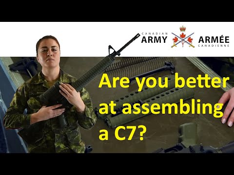 Can you beat 47 seconds rifle assembly for the C7 Challenge?