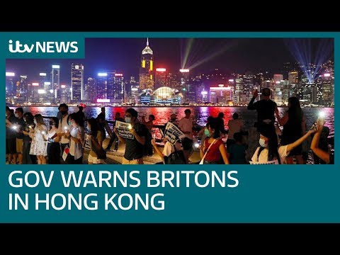 Britons warned phones could be checked at Hong Kong border | ITV News