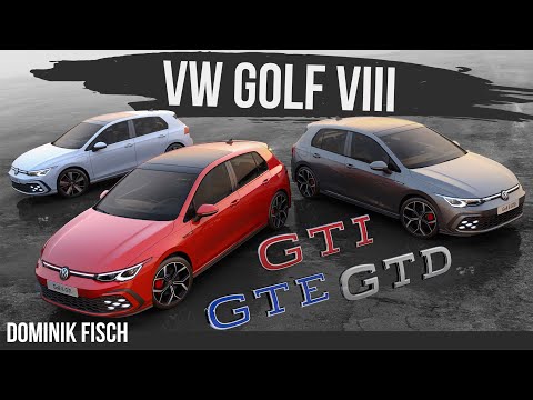 Der neue VW GOLF 8 GTI | GTD | GTE | Neuvorstellung des sportlichen Kompakten | 2020 | Dominik Fisch