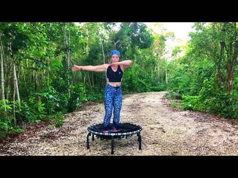 20 Minutes, Part 2 of A Heart Pumping Rebounding Remake on a JumpSport Rebounder. JAN 2020, 132BPM.