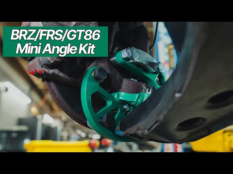 FDF BRZ/FRS/GT86 Mini Mantis Angle Kit Install (Step by Step)