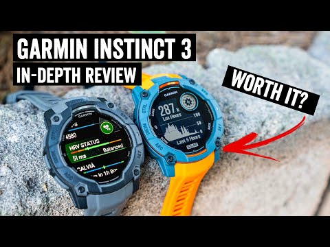 Garmin Instinct 3 - ausführlicher Test (AMOLED & SOLAR): Lohnt es sich?