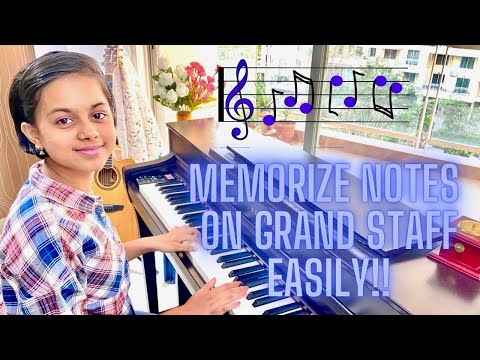 How I Learned to Read & Memorize Piano Notes on the Grand Staff