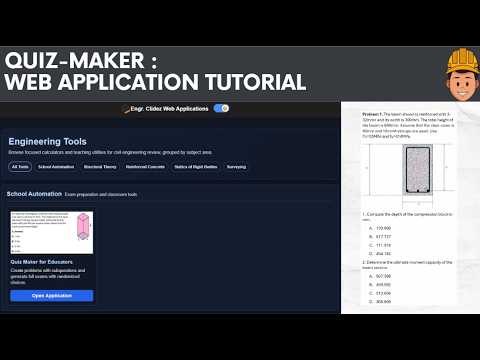 Quiz Maker tutorial video thumbnail