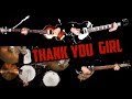 Thank You Girl | Guitars, Bass, drums and Harmonica | Instrumental Cover