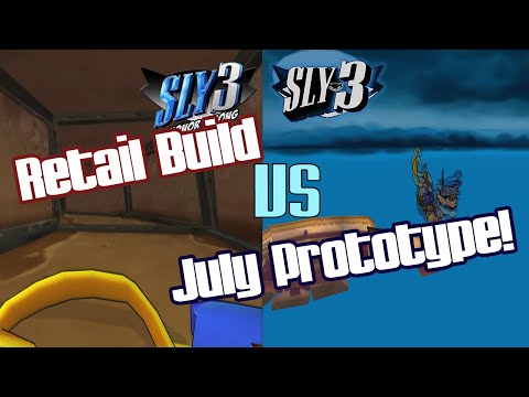 Swinging Analog Sticks Into Glitches | Sly 3 July prototype comparison - Frame Team Iceland