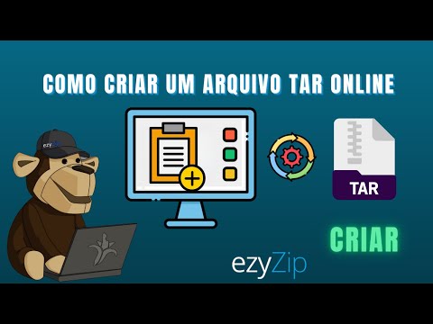Como criar arquivos TAR online