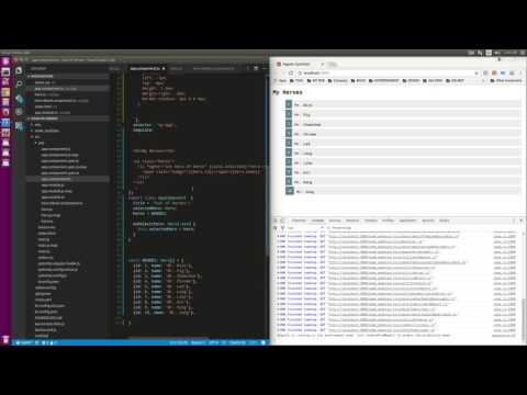 Get Started with Angular 2 tour of Heroes   Multiple Components Part II