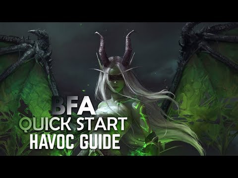 BFA Quick Start BASIC Guide: HAVOC DEMON HUNTER (PATCH 8.0.1)