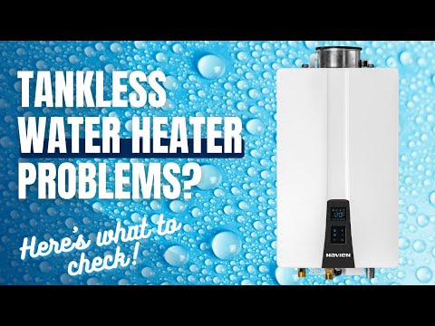 Common Tankless Water Heater Problems & How to Fix Them