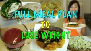 Full Meal Plan to Lose Weight (Step by Step Recipes)