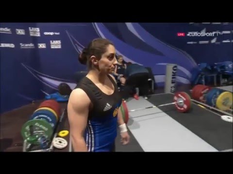 2016 European Weightlifting Women's 69 kg