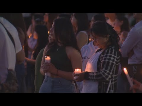Community gathers for vigil mourning 19-year-old Camila Mendoza Olmos