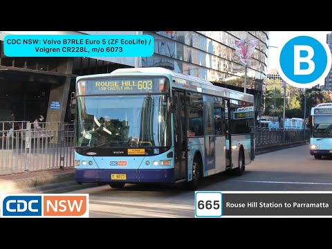 CDC NSW: Volvo B7RLE Euro 5 (ZF EcoLife) / Volgren CR228L, m/o 6073
