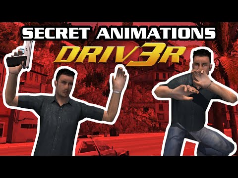 DRIV3R - Secret Cut & Unused Animations