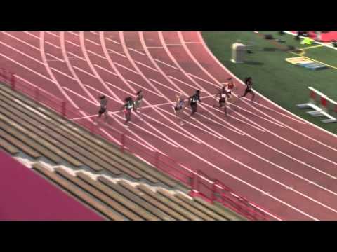 Provincial FQA 2013   Finale 100m Senior Femme