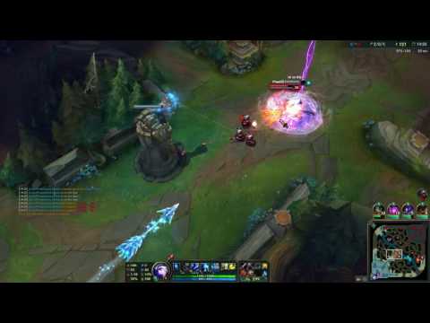 [PLAYS11] Ashe arrow VS Ahri ft. tear of the goddess