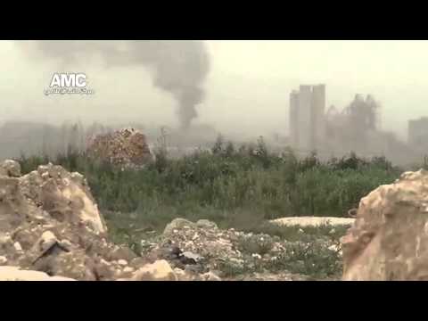 استهداف قوات النظام في معمل السادكوب من قبل ألوية فاستقم كما أمرت في مدينة حلب في محافظة حلب