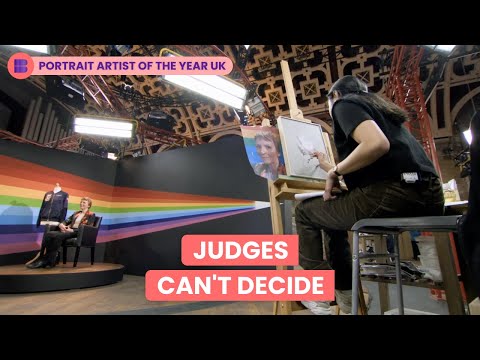Rebecca Ferguson Portrait SHOCKS Judges | Portrait Artist of the Year UK