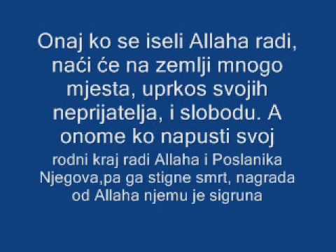 Požurite ka džennetu prostranom kao nebesa i zemlja