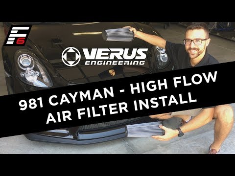 981 Cayman Air Filter Install (How-To) - By Flat 6 Motorsports