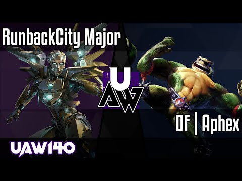 UAW140 Top 8 - RunbackCity Major vs. DF | Aphex [Match 7/16 - Winners Semifinals]