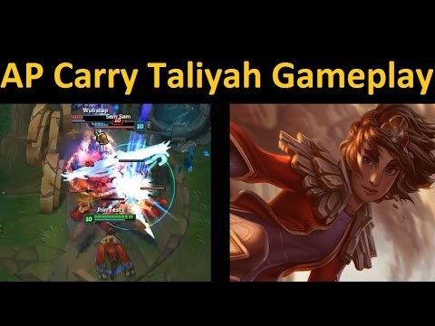 Taliyah Mid Full Game Spotlight - Rockin' it from Mid Lane with Earthshattering Ganks