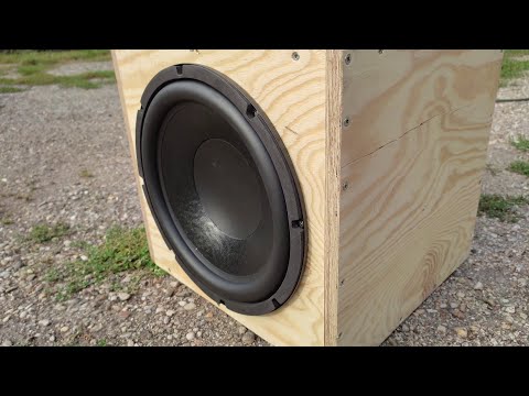 GRS 12SW-4HE measurement review (high displacement per $ subwoofer chassis comparison)