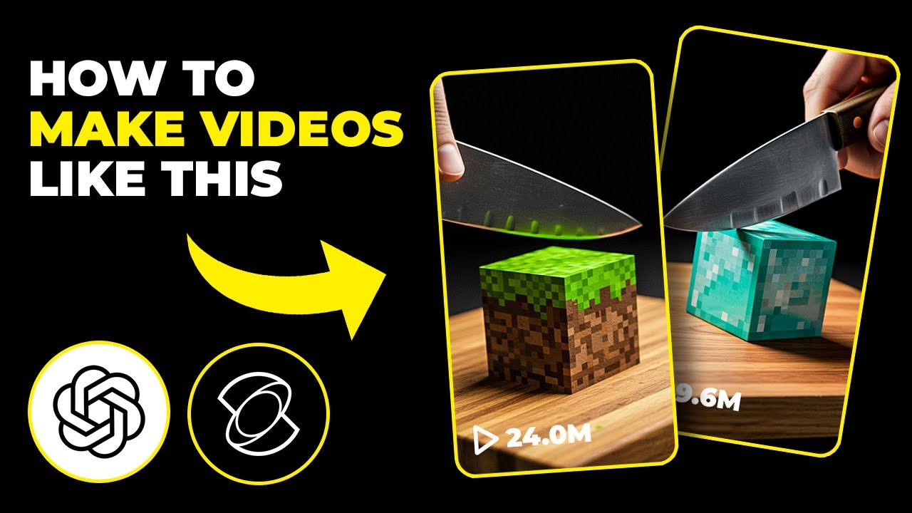 How To Make ASMR Slicing Minecraft Block Videos