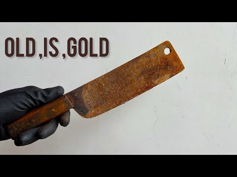 Antique - Rusty Cleaver Restoration
