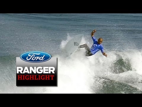 2012 Rip Curl Pro men's Round 4 - Heat 2 highlights presented by Ford Ranger