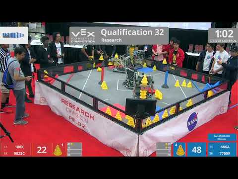 2018 VRC Res Q32 - 180X 9823C vs 686A 7700R - 105 to 89