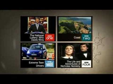 BBC Two Christmas 2007 - Cross Channel Promotion Menu