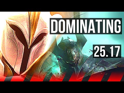 KAYLE vs MORDEKAISER (TOP) | Dominating | EUW Master | 25.17