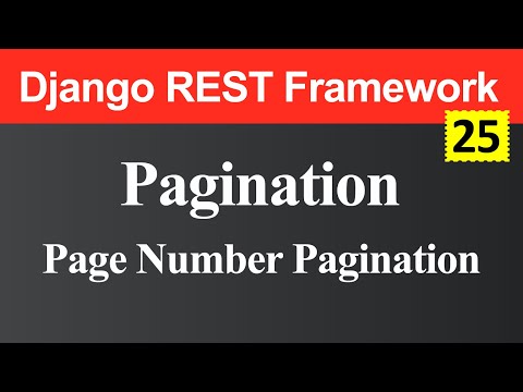 Page Number Pagination in Django REST Framework Hindi