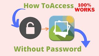 How to Open Gallery Lock without enter Password in Android Mobiles