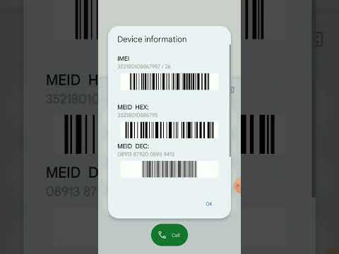 How to Motorola e6 IMEI and MEID