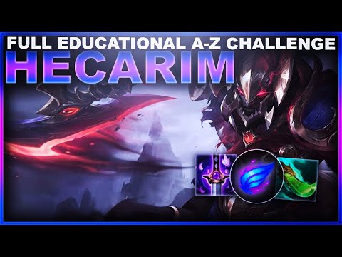 THE BEST JUNGLER TO CLIMB SOLOQ? HECARIM! | League of Legends