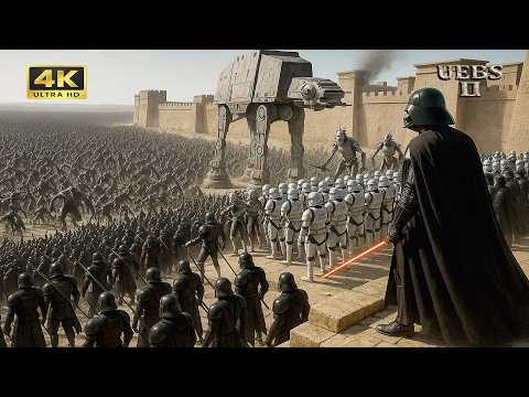 Can Darth Vader’s Army Withstand 7,500,000 Alien Invaders? | UEBS 2 Star Wars vs Xeno Swarm | 4K