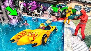 TODOS CONTRA MI EN SCRAMJET PERO ME ESCONDO MUY BIEN!! - GTA 5 ONLINE