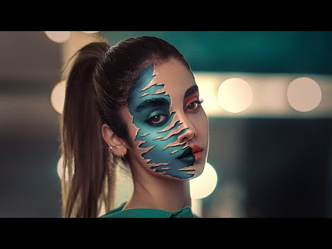 Neon Glow Effect Portrait Photoshop Tutorial