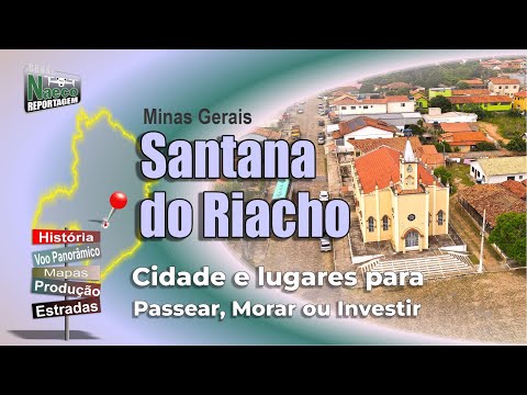 Santana do Riacho, MG – Cidade para passear, morar e investir.