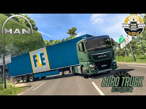 ETS2 1.40 Beta | Grand Utopia | MAN TGX 18.400 | Castelnoir - Rivere-Sens
