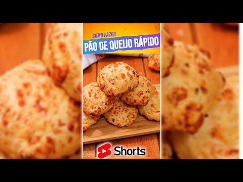 Receita fácil: pão de queijo mineiro autêntico com 3 ingredientes