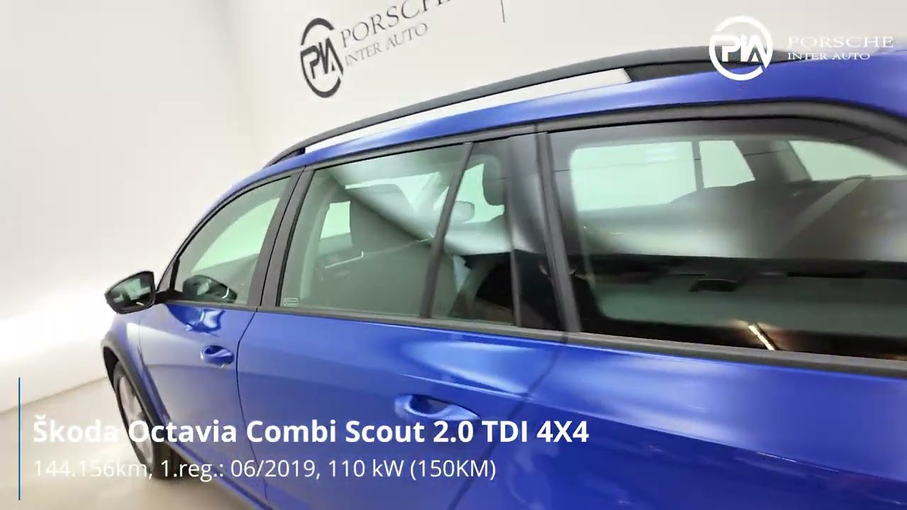 Škoda Octavia SCOUT Combi 2.0 TDI 4X4 DSG