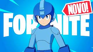 Testei MEGAMAN No FORTNITE!
