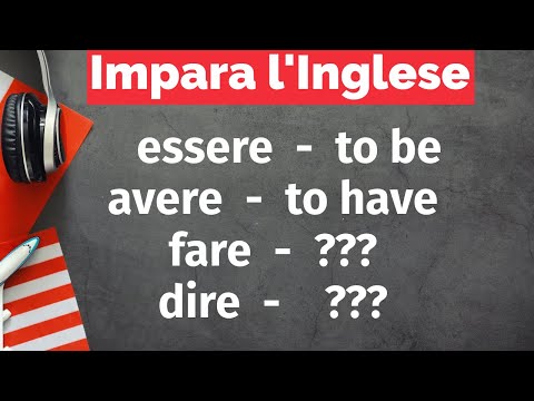 Impara l'inglese con i 100 verbi più importanti: Parole e Frasi essenziali per principianti