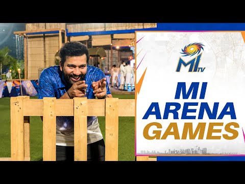 Rohit & co. have a go at the MI Arena Games | Mumbai Indians