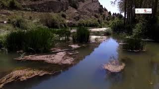 El agua en el Cañón del Río Lobos